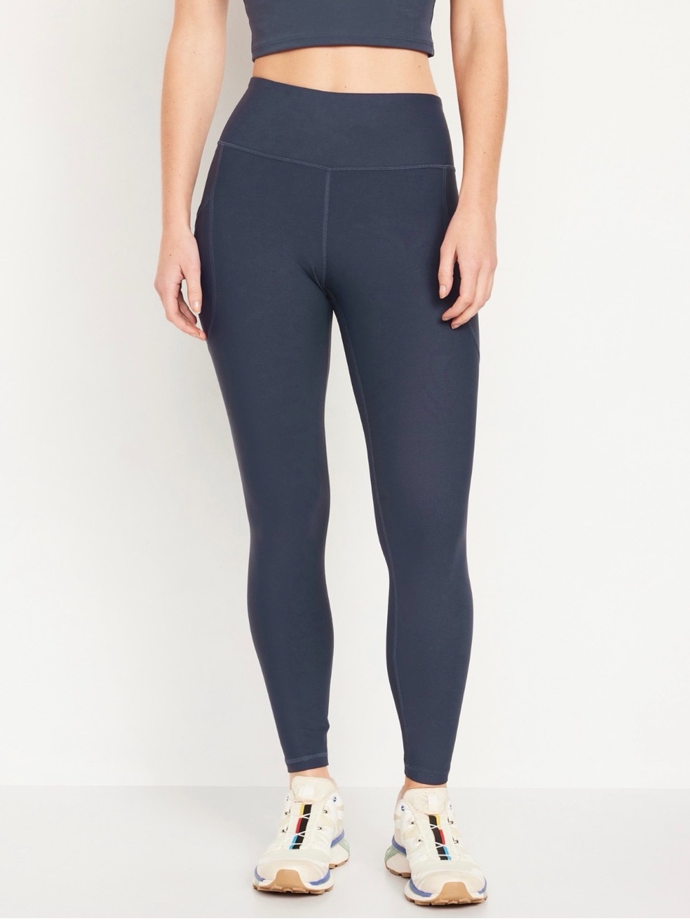 Old Navy High-Waisted PowerSoft 7/8 Pocket Leggings